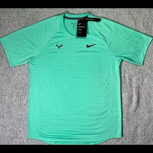 Nike Court Aeroreact Rafa Nadal Slam T-Shirt Sz M